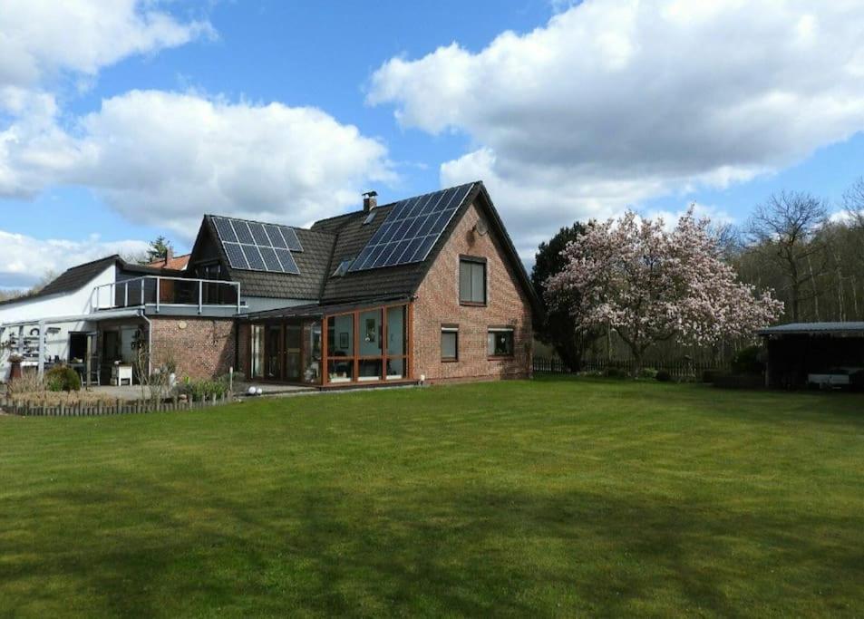Apartment In Upper Floor In Nature Reserve. Hipstedt Esterno foto