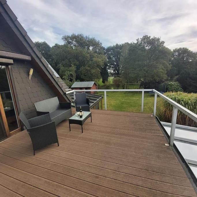 Apartment In Upper Floor In Nature Reserve. Hipstedt Esterno foto